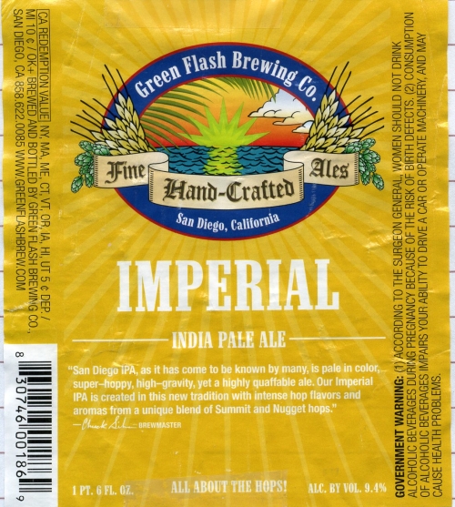 Imperial IPA Green Flash
